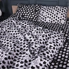 Комплект постельного белья MirSon Евро 200х220 см 17-0673 Monochrome Meows Бязь (2200010184518)