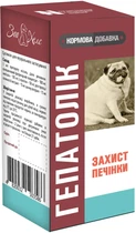 Суспензія ЗооХелс Гепатолік для лікування та профілактики захворювань печінки у собак та котів 100 мл (UZV50358)A