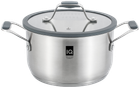 Каструля IQ Be Brave 3.2л/20см, мірна шкала, для всіх типів плит (IQ-2052-20)
