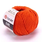 Пряжа (нитки) YarnArt Jeans цвет 85 рыжий