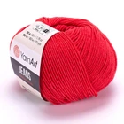 Пряжа YarnArt Jeans Джинс №26 червоний