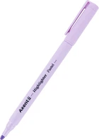 Маркер Axent Highlighter Pastel 2-4 мм клиноподібний лавандовий 12 шт (2533-36-A)