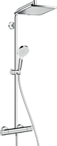 Душова система hansgrohe Crometta Е 240 1jet Showerpipe з термостатом, 27271000