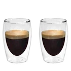 Набор термических стаканов Flora 2 шт. Coffee 175 мл. 45098