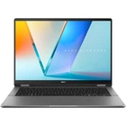 Ноутбук Asus Vivobook 14 Flip (TP3407SA-SG146W), 14" / OLED / Intel Core Ultra 5 226V / RAM 16 ГБ / SSD 512 ГБ / Windows 11 Home / Сірий
