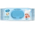 Салфетки вологі SMILE Baby 100 штук в упаковці з клапаном
