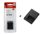 Акумулятор Canon LP-E17 з зарядним пристроєм (EOS RP M3 M5 M6 200D 750D 760D 850D) 1040 мАг