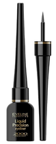 Матовая водостойкая подводка для глаз Eveline Cosmetics Liquid Precision Eyeliner 2000 Procent Waterproof 4 мл