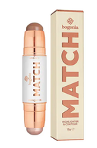 Хайлайтер и контур-стик для лица Bogenia Match Stick Highlighter & Contour BG656 № 001