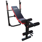 Скамья тренировочная York Fitness ASPIRE 120 складная со стойкой для штанги для дома