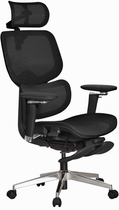 Кресло Mealux D2 Air Plus Black (HF-D2 Plus M/B)