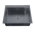 Мойка Zerix ZH5045-215 Nano-Black (3.0/0.8) с нерж. стали (MX1580)