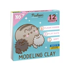 Пластилін Pusheen YES 540669 12 кольорів Різнокольоровий shop (4823091921612)