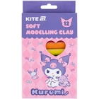 Пластилін восковий Kite Kuromi HK24-086 12 кольорів Різнокольоровий shop (4063276261199)