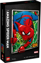 Zestaw klockow LEGO Art The Amazing Spider-Man 2099 elementow (31209) (955555909411793) - Outlet