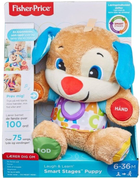 Розвиваюча іграшка Fisher-Price Laugh & Learn Smart hundehvalp Uno версія данською мовою (0887961612240) (955555904949185) - Уцінка