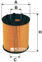 Фильтрующий элемент масляного фильтра WIX Filters WL7408 - FN OE670 (WL7408)