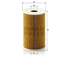 Фильтрующий элемент масляного фильтра MANN-FILTER HU 7001X