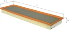 Фільтр повітряний Alpha filter Mercedes Benz 609D, 507D, 510, 609D, 709 (AF1766s)