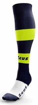 Футбольные гетры мужские Zeus Calza Parma 40-46 синій, салатовий, білий Z01471