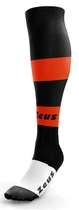 Футбольные гетры мужские Zeus Calza Parma 40-46 чорний, червоний Z01323