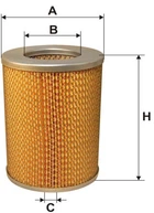 Фільтр повітряний WIX Filters WA6081 (323171)