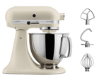 Кухонна машина KitchenAid Artisan 4,8 л 5KSM125EFL з відкидним блоком матовий бежевий