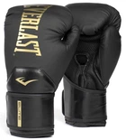 Боксерские перчатки Everlast ELITE 2 BOXING GLOVES Черно-золотые
