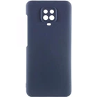 Чохол противоударний силіконовий WAVE Premium Full Silicone Cover для Xiaomi Redmi Note 9 Pro Midnight Blue