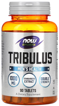 Стимулятор тестостерона NOW Foods Tribulus 1000 мг 90 таб