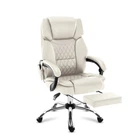 Крісло офісне з масажем Mark Adler Boss 6.0 Beige тканина
