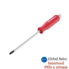 Отвертка Intertool крестовая ударная PH3 х 150 мм (HT-0489)