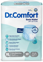 Подгузники трусы для взрослых Dr Comfort Extra Large 120-170 см 5.5 кр. 10 шт.