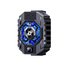 Кулер для телефона Remax RT-F9 игровой охладитель вентилятор с RGB подсветкой и LED дисплем Black