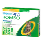 Краплі на холку для котів 2,5-7,5 кг Boehringer Ingelheim NexGard Combo Spot-ON L - 1 шт.