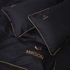 Комплект постельного белья Mirson Ranforce Elite Corner 16-9000 Black Stone 200х220 см (2200008401351)