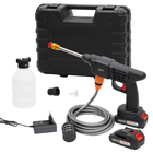 Аккумуляторная мойка высокого давления RZTK PowerWash 21 В 30 bar Black (кейс + 2 аккумулятора)