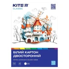 Картон двухсторонний Classic Kite K-254 10 л. Белый shop (4063276211460)