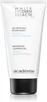 Осветляющий гель для умывания academie white derm acte brightening cleansing gel 150 мл