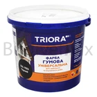 Фарба гумова TRIORA акрилова 1,2 кг RAL 9004 247 чорна