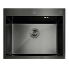 Мийка з нержавіючої сталі MIXXUS MH5843 DECOR NANO-BLACK колір графіт ( MI7042 ) 20199