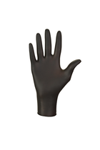 Перчатки чёрные Nitrylex Black 10 УП (1000 шт.) нитриловые - изображение 2