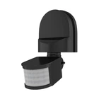 ІЧ-датчик руху Electrum енергозберігаючий LED-індикатор Чорний (D-SM-1424)
