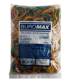 Гумки для грошей 1000г BUROMAX JOBMAX 5517 кольорові (10) /BM.5517/