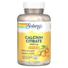 Кальция цитрат Solaray Calcium Citrate 1000 мг вкус апельсина, 60 жевательных таблеток