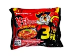 3X Spicy Бульдак обжаренный рамен, пряная острая курица 140 г Samyang | Buldak Ramen