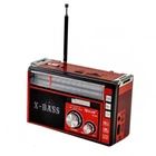Портативний всехвильовий FM-радіоприймач акумуляторний GOLON RX-382BT з Bluetooth та ліхтариком