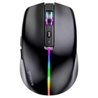 Бездротова ігрова миша Proove Comet ВТ5.0, 2.4G, 6 кнопок, 1600DPI, RGB підсвітка, 500 мАг, безшумна black