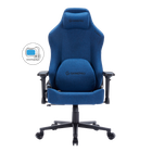 Крісло ігрове GamePro fgc750db Fabric Dark Blue