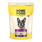 Гипоаллергенный сухой корм Home Food для взрослых собак малых и средних пород Телятина с овощами и ароматными травами